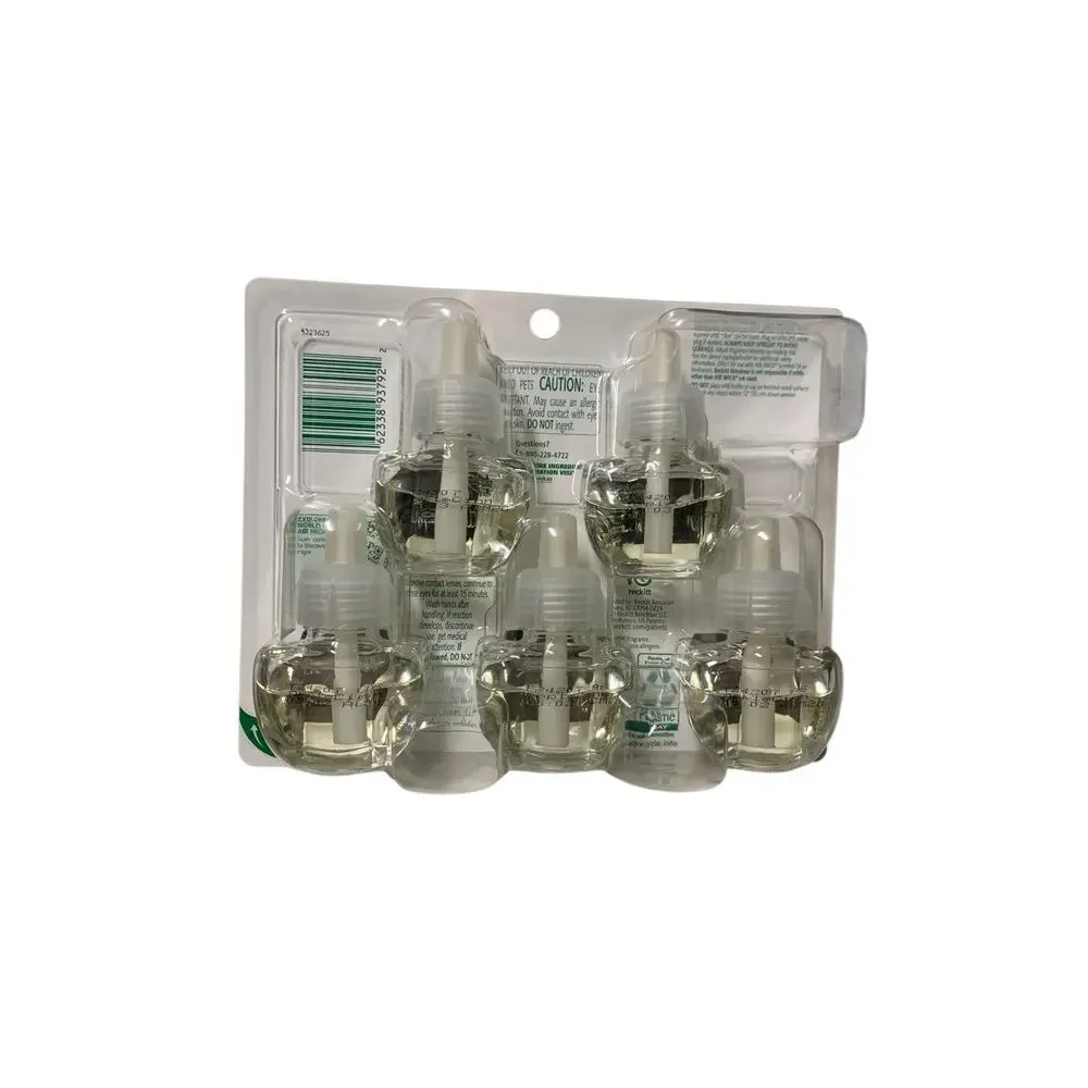 Air Wick Plug‎ in Scented Oil Refill, 5 ct, Apple Cinnamon Medley, Air Freshener